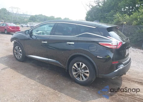 2017 Nissan Murano S z USA, uszkodzony, nr VIN 5N1AZ2MH6HN146225